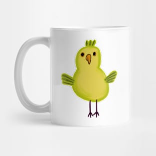 Cute Bird Drawing Mug